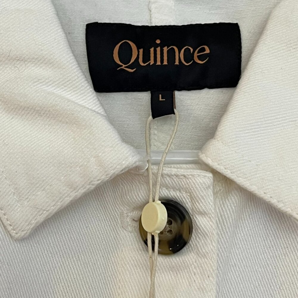 NWT Quince Ivory Jacket - Picture 2 of 4
